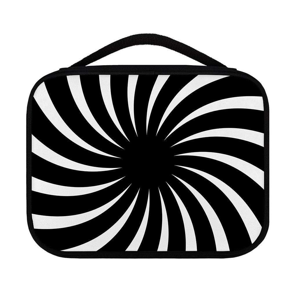 Black And White Vortex Swirl Print Classic Bible Case