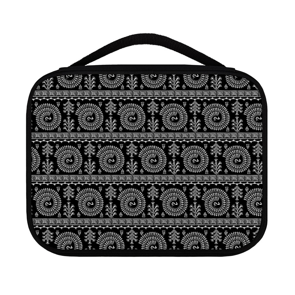 Black And White Warli Tribal Print Classic Bible Case