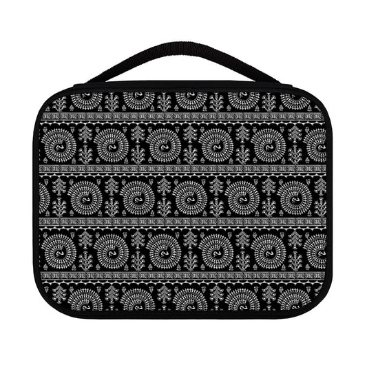 Black And White Warli Tribal Print Classic Bible Case