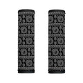 Black And White Warli Tribal Print Handle Covers