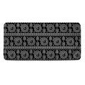 Black And White Warli Tribal Print Towel