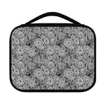 Black And White Western Flower Print Classic Bible Case