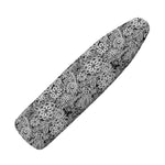 Black And White Western Flower Print Ironing Board Cover