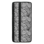 Black And White Western Flower Print Refrigerator Handle Covers