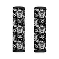 Black And White Wicca Devil Skull Print Handle Covers