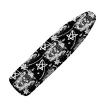 Black And White Wicca Devil Skull Print Ironing Board Cover