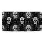 Black And White Wicca Evil Skull Print Towel