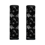 Black And White Wicca Gothic Print Handle Covers