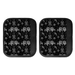 Black And White Wicca Gothic Print Handle Covers