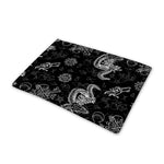 Black And White Wicca Gothic Print Pet Cooling Mat Cover