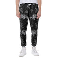 Black And White Wicca Gothic Print Joggers