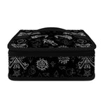 Black And White Wicca Gothic Print Small Lunch Bag