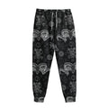 Black And White Wicca Gothic Print Sweatpants