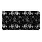 Black And White Wicca Gothic Print Towel