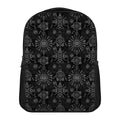Black And White Wiccan Mystic Print Casual Backpack