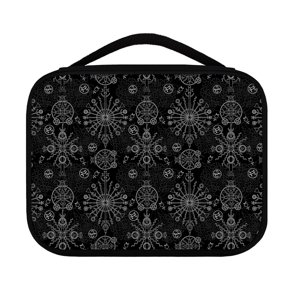 Black And White Wiccan Mystic Print Classic Bible Case