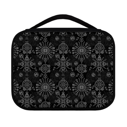 Black And White Wiccan Mystic Print Classic Bible Case