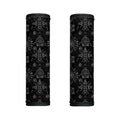 Black And White Wiccan Mystic Print Handle Covers