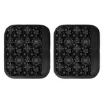 Black And White Wiccan Mystic Print Handle Covers