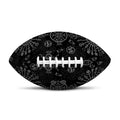 Black And White Wiccan Mystic Print Rugby Ball