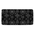 Black And White Wiccan Mystic Print Towel