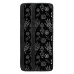 Black And White Wiccan Palmistry Print Refrigerator Handle Covers