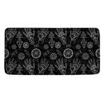 Black And White Wiccan Palmistry Print Towel