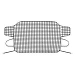 Black And White Windowpane Pattern Print Car Windshield Snow Cover