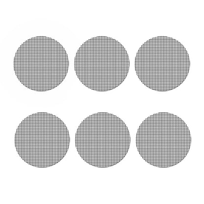 Black And White Windowpane Pattern Print Coaster Set