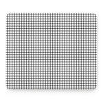 Black And White Windowpane Pattern Print Mouse Pad