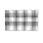 Black And White Windowpane Pattern Print Polyester Flag