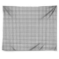 Black And White Windowpane Pattern Print Tapestry