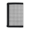 Black And White Windowpane Pattern Print Trifold Wallet