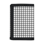 Black And White Windowpane Pattern Print Trifold Wallet