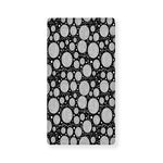 Black And White Yarn Pattern Print Baby Crib Sheet