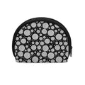 Black And White Yarn Pattern Print Coin Purse