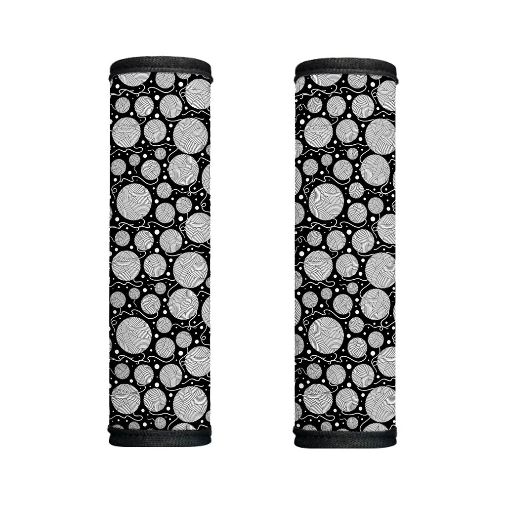 Black And White Yarn Pattern Print Handle Covers