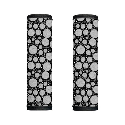 Black And White Yarn Pattern Print Handle Covers