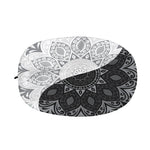 Black And White Yin Yang Mandala Print Car Side Mirror Covers