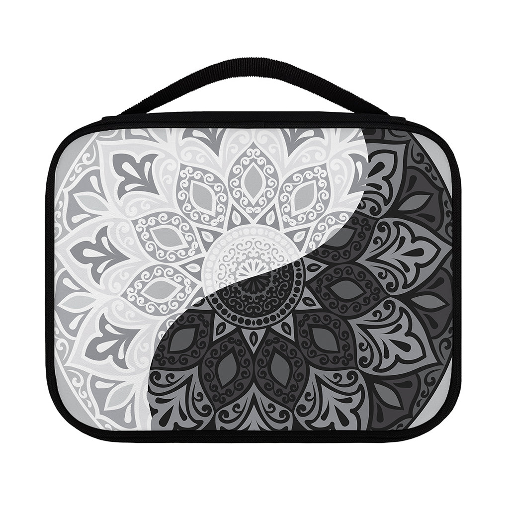 Black And White Yin Yang Mandala Print Classic Bible Case