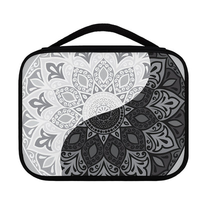 Black And White Yin Yang Mandala Print Classic Bible Case