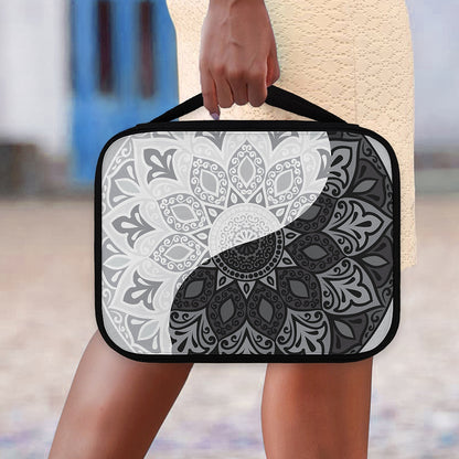 Black And White Yin Yang Mandala Print Classic Bible Case