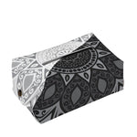 Black And White Yin Yang Mandala Print Rectangle Tissue Box Cover