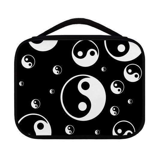 Black And White Yin Yang Pattern Print Classic Bible Case