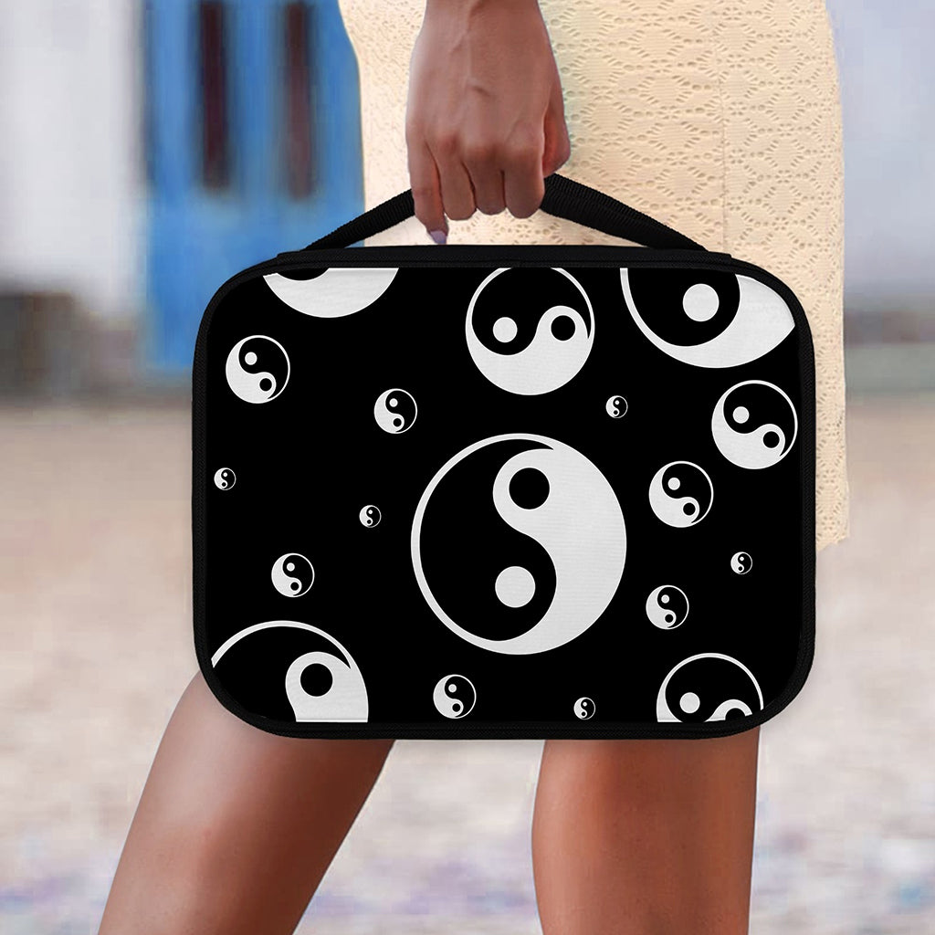 Black And White Yin Yang Pattern Print Classic Bible Case