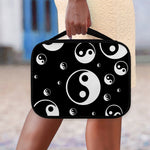 Black And White Yin Yang Pattern Print Classic Bible Case