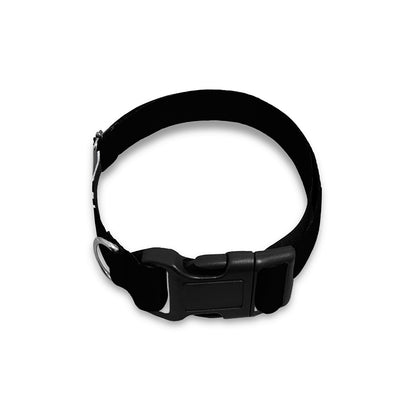 Black And White Yin Yang Pattern Print Dog Collar