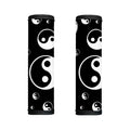 Black And White Yin Yang Pattern Print Handle Covers
