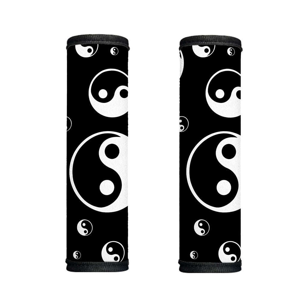 Black And White Yin Yang Pattern Print Handle Covers