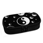 Black And White Yin Yang Pattern Print Insulin Cooler Travel Case